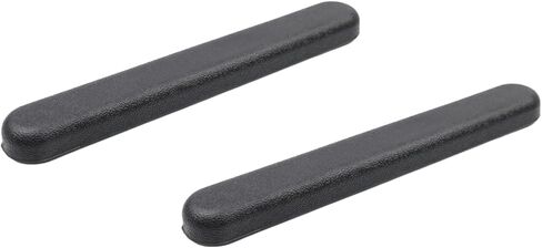 ABS طول المكتب وسادة ذراع الكرسي المتحرك استبدال وسادات الذراع العالمية (13 بوصة، أسود) in Kuwait