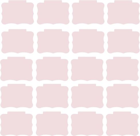 20Pcs Clip On Basket Chalkboard Labels, Reusable Labels for Storage Bins, Kitchen Clip Label Holder, Removable Storage bin Labels for Basket Hanging Cube Box Pantry Organization Box (Pink) in Saudi Arabia