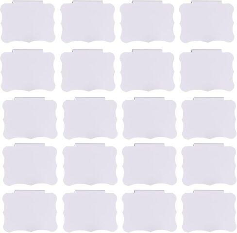 20Pcs Clip On Basket Chalkboard Labels, Reusable Labels for Storage Bins, Kitchen Clip Label Holder, Removable Storage bin Labels for Basket Hanging Cube Box Pantry Organization Box (Pink) in Saudi Arabia