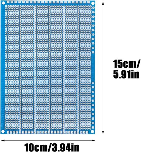 20 قطعة 5*7 سنتيمتر لوحة دارات مطبوعة النموذج المجلس الأزرق مزدوجة الوجهين لوحات الدوائر لتقوم بها بنفسك عدة إلكترونية للمشروع الإلكتروني والتجربة الإلكترونية in Kuwait