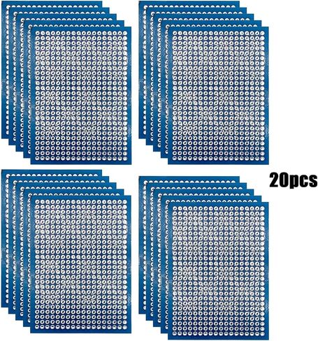 20 Pcs 5 * 7CM PCB Board Prototype Board Blue Double Sided Circuit Boards DIY Electronic Kit for Electronic Project and Electronic Experiment in Saudi Arabia