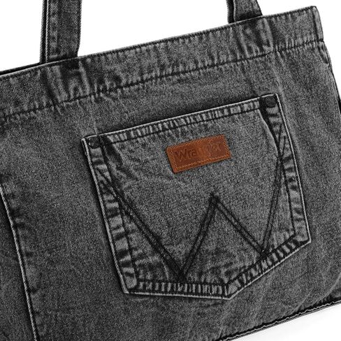 Montana West Wrangler Denim Tote Bag for Women Large Tote Purse Shoulder Bag for Work Travel in Saudi Arabia