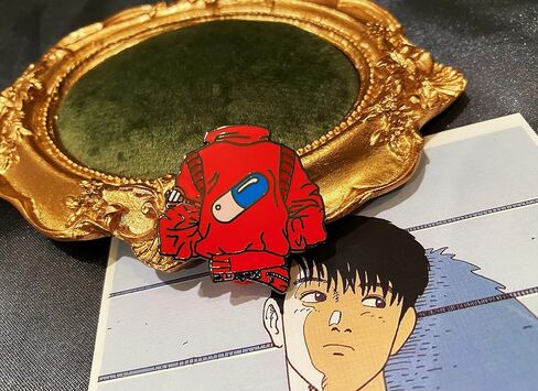 AKIRA pin hard enamel akira jacket hard enamel pin anime pin akira in Saudi Arabia