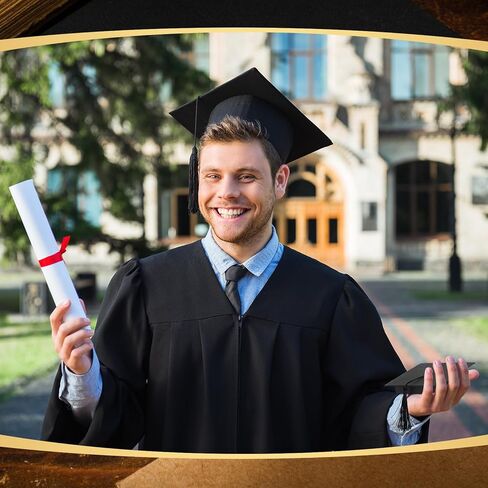 Sureio 3 Pcs Graduation Gifts Set Include Graduation Compass Bracelets Keychain and Cap Box 2024 College Graduation Inspirational Present for Student Men Women Classmates in Saudi Arabia