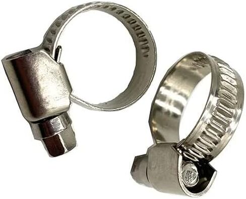 Fuel Filter Metal 5/16" with hose clamps Replacement for Hisun UTV 400,450,500,550,700,750,800,1000,Massimo MSU500 MSU700,Axis,Bennche,Cub Cadet,Coleman,Yardsport in Saudi Arabia