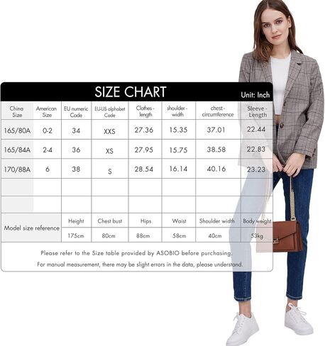 Womens Blazers, Casual Long Sleeve Open Front Jackets, Collared Work Office Button Blazer in Saudi Arabia
