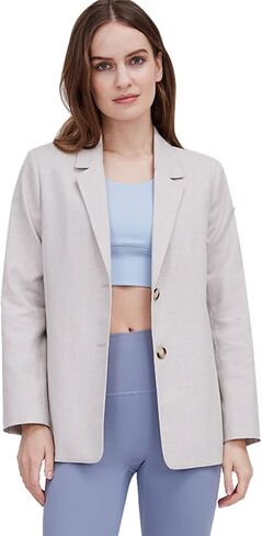 Womens Blazers, Casual Long Sleeve Open Front Jackets, Collared Work Office Button Blazer in Saudi Arabia