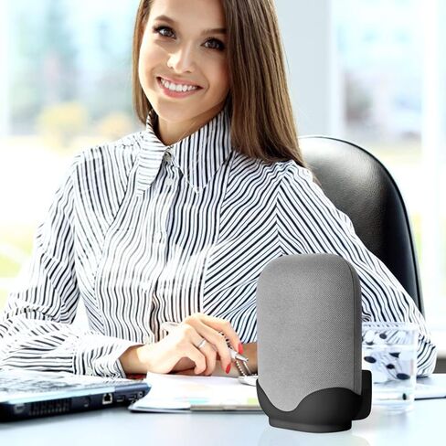 عبوتان من حامل التثبيت على الحائط المتوافق مع مكبر صوت Google Nest الصوتي، مع إدارة سلكية مدمجة سهلة التركيب، حامل ثابت وملحقات حامل مكبر صوت ذكي من Google Nest لتوفير المساحة in Saudi Arabia