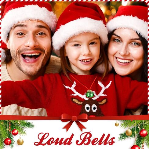 30 جهاز كمبيوتر شخصي عيد الميلاد جرس القلائد الأحمر الأخضر الذهب عيد الميلاد عطلة القلائد عيد الميلاد شنقا أجراس الحرف لعيد الميلاد عطلة حزب اللوازم تفضل الزينة الملحقات تخزين المواد in Saudi Arabia