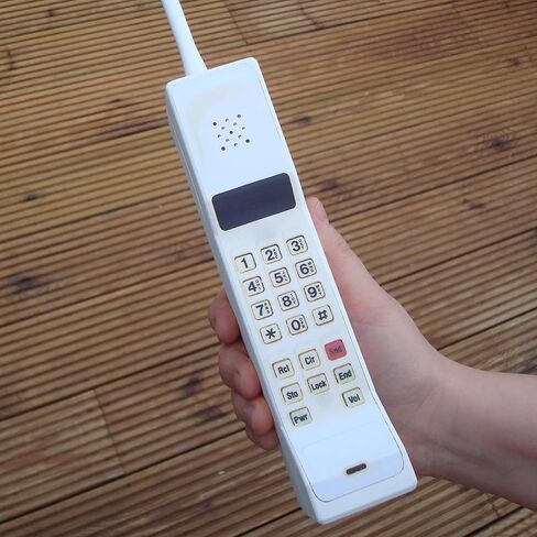 Handmade Scream Cosplay Prop Brick Phone in White. The Front is a Sticker. in Saudi Arabia