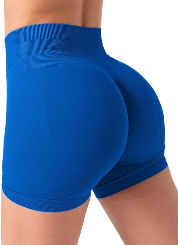 OUDOTA Workout Shorts Women Scrunch Butt Lifting Yoga Gym Shorts Seamless Biker Shorts Women Tummy Control in Saudi Arabia