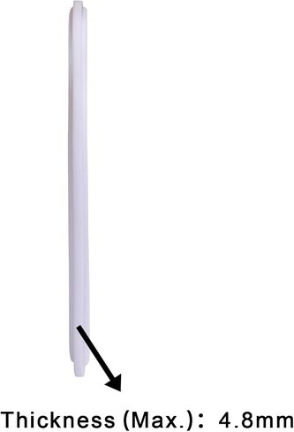 حشية صحية DERNORD مقاس 4 بوصات PTFE (تفلون) مع شاشة ستانلس ستيل - البرسيم ثلاثي المشبك (20 شبكة) in Saudi Arabia