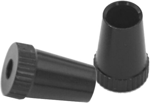 Aluminum Alloy M3 Umbrella Transmitter Gimbal Sticks Ends Replacement for Futaba Turnigy Walkera Wfly RadioLink Frsky 3mm Gimbals Remote Controller,Black in Saudi Arabia