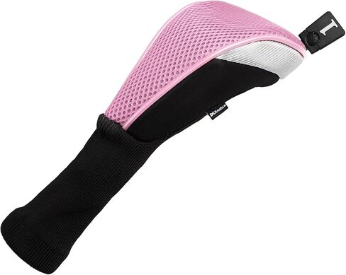 Andux 3pcs/Set Golf 460cc Driver Wood Head Covers with Long Neck and Interchangeable No. Tags in Saudi Arabia