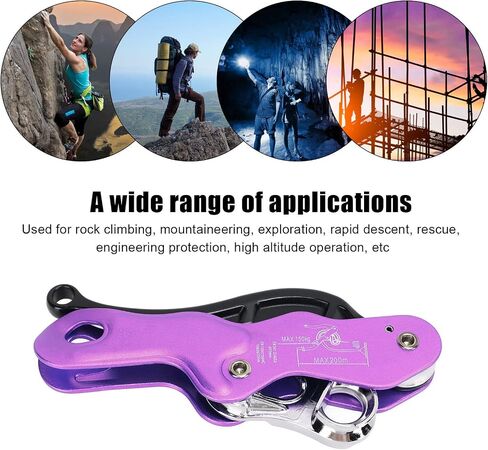 Stop Descender, Climbing Descender, Double Stop Descender, Rope Descender, Stop Descender, Below Device Automatic Stop Descender in Saudi Arabia