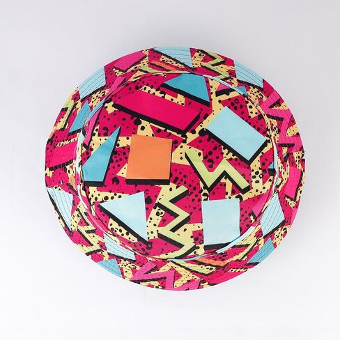 Manfnee Bucket Hat Double-Side-Wear Reversible Sun Hat for Women Men Travel Beach Packable Fisherman Hat in Kuwait