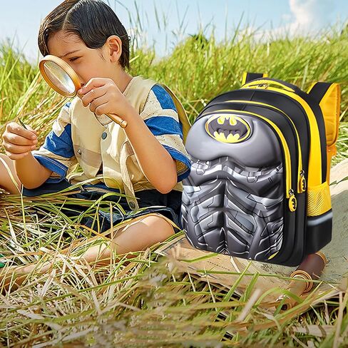 Lightweight Waterproof School Backpack for Kids,3D Cartoon Kids Backpack for School Boys Girls Kindergarten Elementary Toddler Backpack(Black) in Saudi Arabia