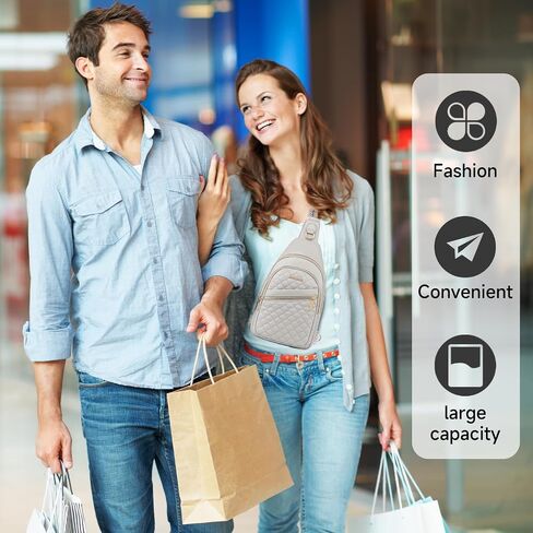 Atelaris Leather Sling Bag for Women,Fashion Crossbody Bags Fanny Packs for Women,Chest Bag for Travel Sport in Saudi Arabia