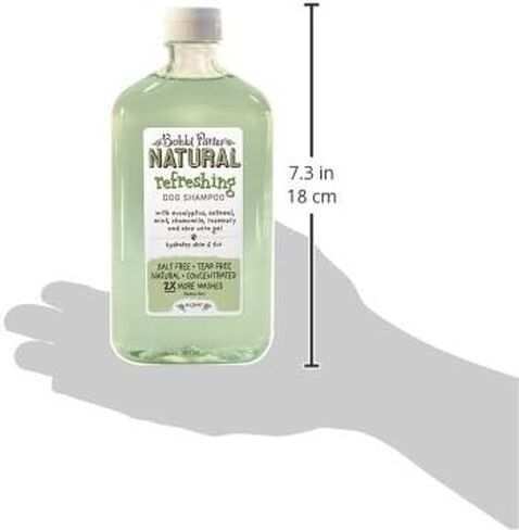 Bobbi Panter Natural Refreshing Dog Shampoo, 14-Ounce (2-Pack) in Saudi Arabia