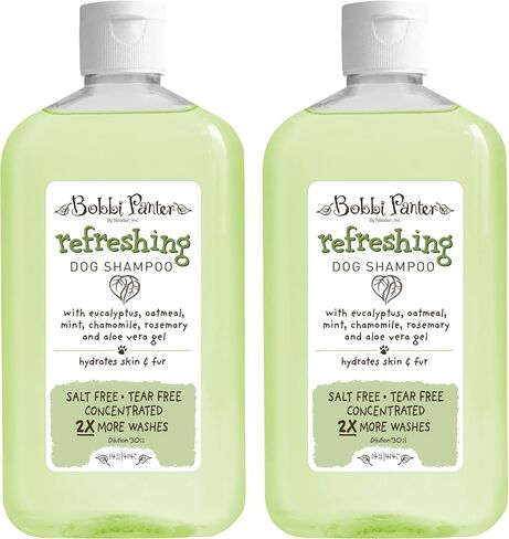 Bobbi Panter Natural Refreshing Dog Shampoo, 14-Ounce (2-Pack) in Saudi Arabia