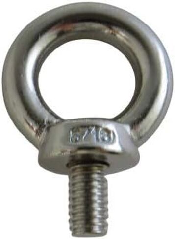 US STAINLESS Stainless Steel 316 Lifting Eye Bolt 5/16" UNC Marine Grade Heavy Duty in Kuwait