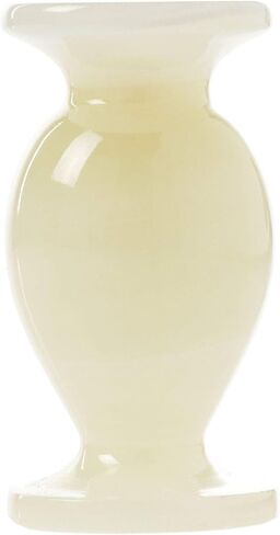 حامل شموع دانيلوفو، شمعدان من رخام العقيق الطبيعي للشموع الرقيقة، حامل شموع أرثوذكسية، مثالي للشموع التي يصل قطرها إلى 1/3 بوصة (الارتفاع 1.9 بوصة) in Kuwait