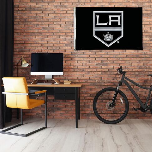 راية علم Rico Industries NHL Colorado Avalanche Standard مقاس 3 × 5 بوصات من جانب واحد - داخلي أو خارجي - ديكور منزلي in Saudi Arabia