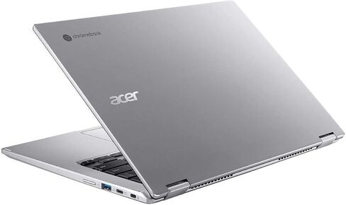 acer 2023 Newest Spin 514 2-in-1 Convertible Chromebook,AMD Ryzen 3 3250C (Up to 3.5GHz),14/'' FHD IPS Touchscreen,8GB RAM,128GB eMMC,WiFi,Backlit Keyboard,12+ Hours,Chrome OS,Silver (Renewed) in Saudi Arabia