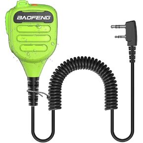 Baofeng Walkie Talkie مكبر صوت ثقيل محمول BF-850 IP54 مقاوم للماء ومكبر صوت قابل للتعديل، ميكروفون كتف لـ BaoFeng UV-5R BF-F8HP UV-S9 Plus BF-888S، Kenwood BTECH Retevis راديو ثنائي الاتجاه in Kuwait