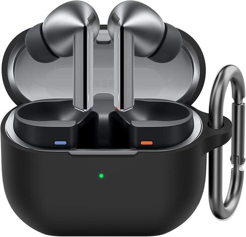 AhaStyle متوافق مع حافظة Samsung Galaxy Buds FE 2023 / حافظة Galaxy Buds 2 Pro 2022 / حافظة Galaxy Buds 2 / حافظة Galaxy Buds Pro / حافظة Galaxy Buds Live غطاء شفاف [مضاد للأصفر] (لمعان) in Kuwait