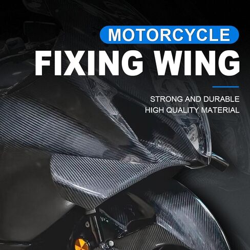 For GSX-R1000 GSXR1300R GSXR1300S GSXR1000 GSXR 1300R GSXR1300 S 2021-2024 2025 Motorcycle Fixed Wing Aerodynamics Aileron Windshield New Accessories (carbon fiber) in Saudi Arabia