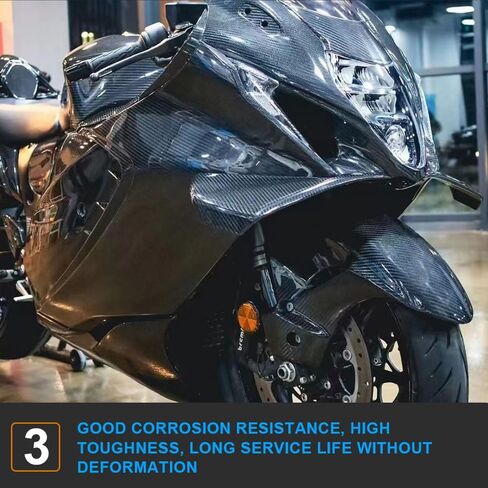 For GSX-R1000 GSXR1300R GSXR1300S GSXR1000 GSXR 1300R GSXR1300 S 2021-2024 2025 Motorcycle Fixed Wing Aerodynamics Aileron Windshield New Accessories (carbon fiber) in Saudi Arabia