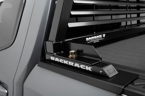 RealTruck Backrack Hardware Kit for use w/ 21" Toolbox, Low-Profile, Black, N | 30112LP | Fits 2004-2014 Ford F-150 in Saudi Arabia