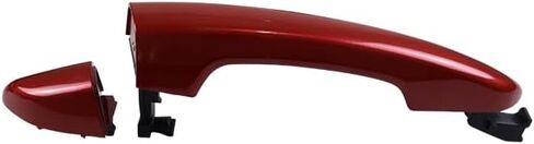Red Exterior Door Handle Compatible with Hyundai Sonata 2015-2019 (Front Left) in Saudi Arabia