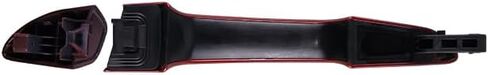 Red Exterior Door Handle Compatible with Hyundai Sonata 2015-2019 (Front Left) in Saudi Arabia