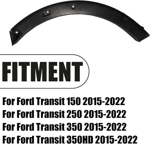 عجلة أمامية بقوس صب مضيئة لفورد ترانزيت 150/250/350/350HD 2015-2022 BK31V278L01BEW FO1290134 BK3Z61278L00BB FO1291134 (جانب الركاب) in Saudi Arabia