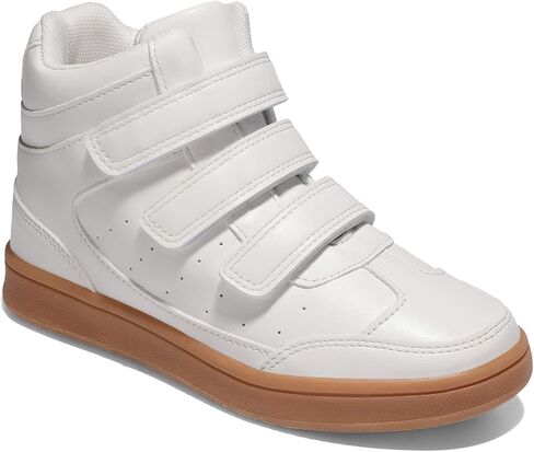 FabKids Kids Boys Girls Sneakers High Top Lace Up Shoes for Toddler Little Kid Big Kid in Kuwait