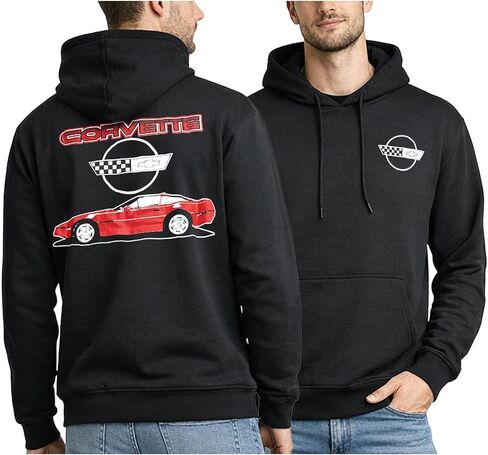 General Motors Chevrolet Corvette Mens Graphic Hoodies - Fleece Pullover Hooded Sweatshirt Cool Streetwear Hoodies (S-XL) in Saudi Arabia