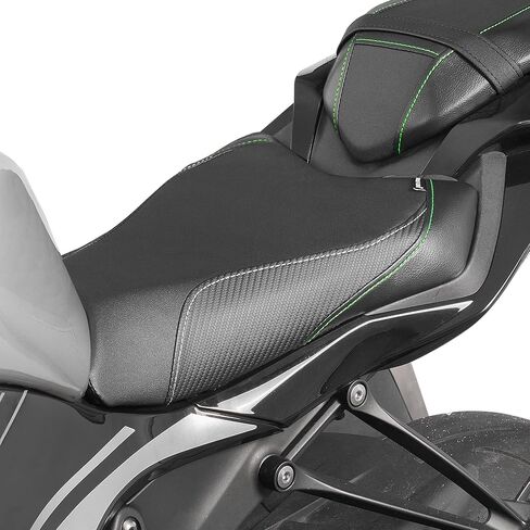 مقعد دراجة نارية للنينجا ZX-6R ZX6R ZX636 2019 2020 2021 2022 2023 2024 2025 وسادة وسادة للسائق سرج سولو رايدر (الجبهة - مظهر الكربون) in Kuwait