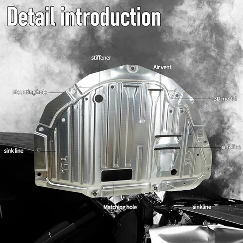 74110-TBA-A00 Engine Splash Guard Shield Compatible with Honda Civic 2.0L 2016 2017 2018 2019 2020 2021 Replace 74110-TBA-A00 Under Car Cover Board in Saudi Arabia