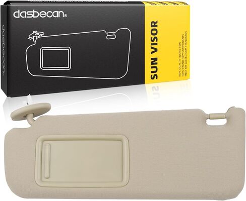 Dasbecan يسار جانب السائق Sun Sun مع الضوء متوافق مع تويوتا كامري 2012-2017 الرمادي 74320-06610-B1 74320-06610-B2 74320-06611-B2 74320-33F40-B0 in Saudi Arabia