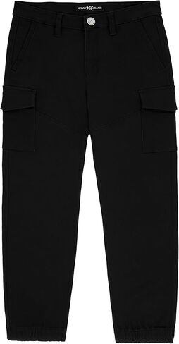 X RAY Jogger-Style Stretchy Colored Cargo Pant (4-18), Casual Tapered Pants for Boys, in Saudi Arabia