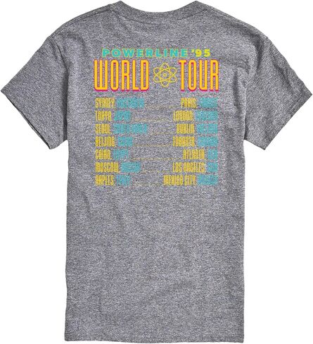 HYBRID APPAREL A Goofy Movie - Powerline Tour - تي شيرت برسومات للرجال بأكمام قصيرة in Saudi Arabia