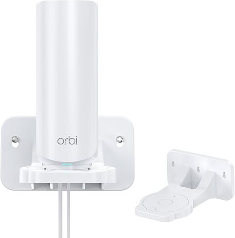 XLTTYWL StarLink Mount، Star Link Internet Kit، حامل الأقمار الصناعية، حامل الاستقرار ABS جدار جبل حماية جهاز التوجيه لجهاز StarLink Mesh Router V2 Mesh Router in Kuwait