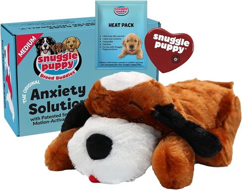لعبة SmartPetLove الأصلية للجراء المحشوة بنبضات القلب للكلاب. تخفيف قلق الحيوانات الأليفة والمساعدة على التهدئة، لعبة مريحة للتدريب السلوكي في البسكويت in Kuwait