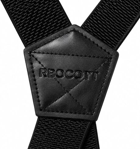 RBOCOTT MENS HIDDEN SUBSENDENT تحت الملابس مع 4 حلقة SNAP (عرض 3.8 سم) in Saudi Arabia