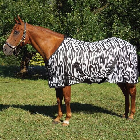 Mesh Fly Sheet Zebra Print, Size 84 in Kuwait