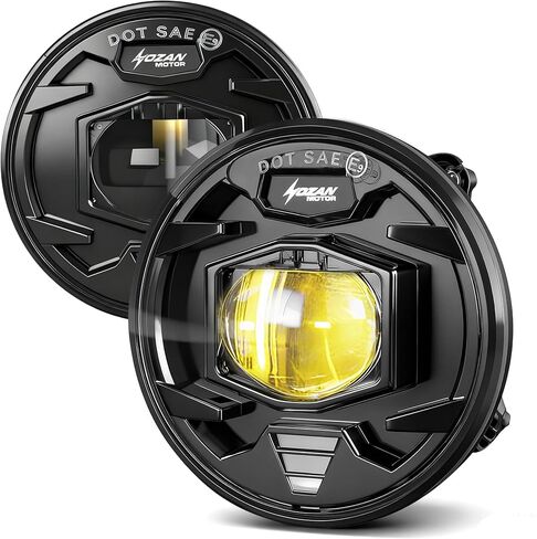 Upgrade 2PSC Yellow LED Fog Lights for 2006 2007 2008 2009 2010 2011 2012 2013 2014 Ford F150 Accessories, Foggy Days Fog Light Assembly Kit, DOT Approved Bumper Fog Lamps, Faros Antiniebla in Saudi Arabia