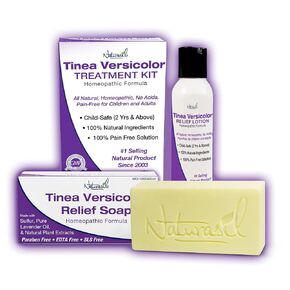 Naturasil مضاد للفطريات TINEA TEREATION KIT LENTLE والراحة السريعة لجميع أنواع TINEA ، التهاب الجريبات ، الحكة والكليلينز | آمن للأطفال والكبار | غسول الكبريت (4 أوقية) + 1 صابون الإغاثة (4 أوقية) in Kuwait