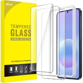 جيتك شاشة حماية لموبايل سامسونج جالاكسي A53 شبكة الجيل الخامس 5G / A52 / A52 5G / A52s 5G، طبقة من الزجاج المقوى بدرجة صلابة 9، مضادة للخدش، شفافة HD، عبوة من 3 قطع in Kuwait
